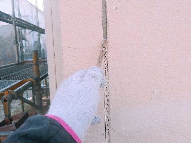 シーリング材の撤去